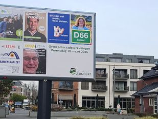 Verkeerde verkiezingsposter VVD Zundert: &#8216;Wel komisch maar ook heel jammer&#8217;