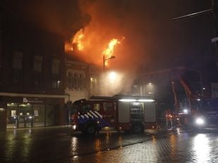 Brand oude markt roosendaal