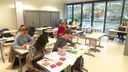 Even geen vakantie voor de leerlingen van de herfstschool in Roosendaal