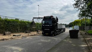 Wegwerkzaamheden Olympialaan Bergen op Zoom