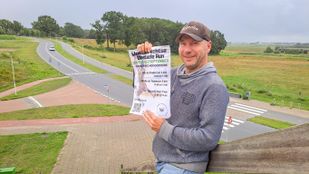 Pascal Brugman (foto) organiseert de Woensdrechtse Obstacle Run samen met Wouter Troost.