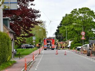 gaslek Driehoefijzerstraat Zevenbergschen Hoek