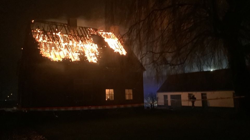 Brand woning ossendrecht