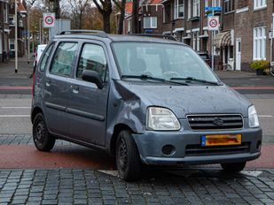Ongeval Bergen op Zoom Noordsingel snorfiets