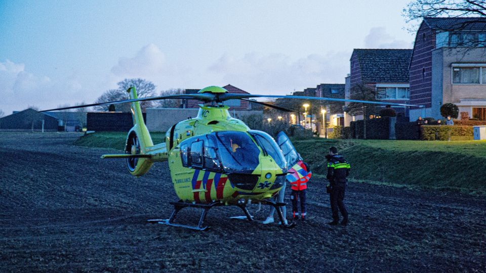 Grote inzet van hulpdiensten na medische noodsituatie in Hoogerheide