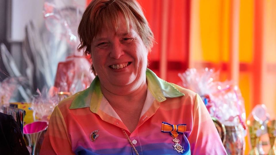 Lintje voor Tiny van Rijsbergen