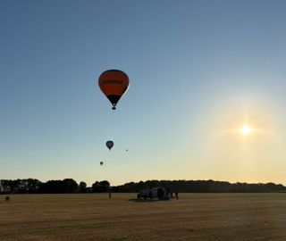 Zonsverduistering bekijken vanuit een luchtballon: &#8216;Maak je niet nog eens mee&#8217;