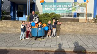 Autoloze schoolweek in de gemeente Rucphen