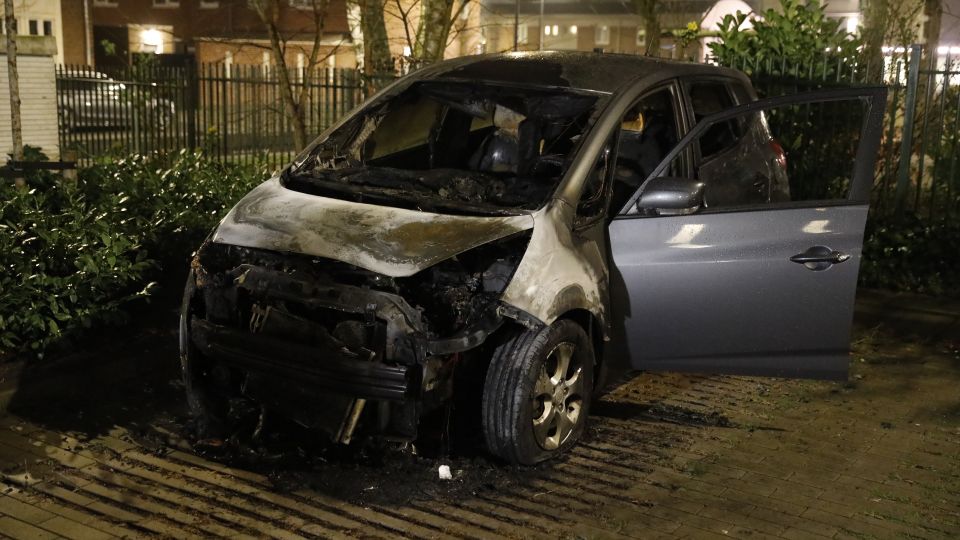 Autobrand Berkenpad Bergen op Zoom