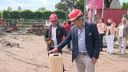 Eerste paal geslagen voor nieuw zorgcentrum in Wouw