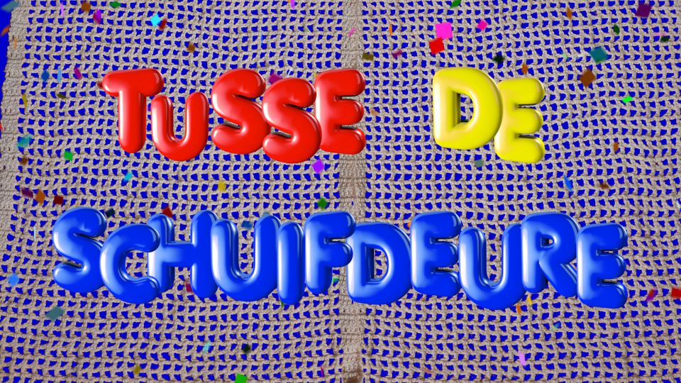 Tusse de Schuifdeure