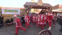 370 kerstmannen lopen Bourgondische Santarun
