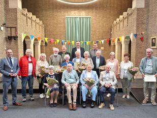 Jubilerende echtparen Woensdrecht