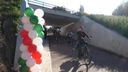 Fietstunnel van fietssnelweg F58 officieel geopend