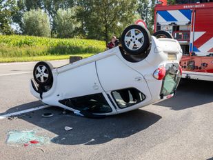 Vrouw gewond bij ongeval in Nispen