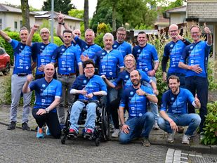 Fietsvereniging haalt geld op voor Duchenne Parent Project: &#8216;Veel meer dan verwacht&#8217;