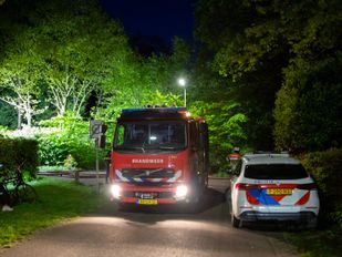 spookvilla Roosendaal in brand