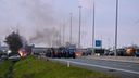 Grensovergangen op A16 en A4 afgesloten door boerenprotesten