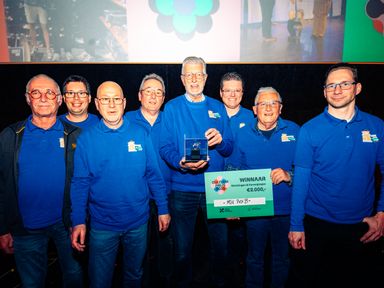 De categorie verenigingen en stichtingen werd gewonnen door MSV Post B (foto: Quinn Broers)