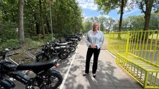 ZuidWestHoek College heeft eigen fatbikestalling: &#8216;We hebben hem al moeten uitbreiden&#8217;