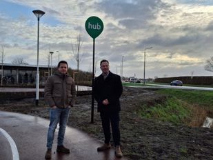 Poortvliet heeft als eerste moderne mobiliteitshub: ‘Hier komt alles samen’
