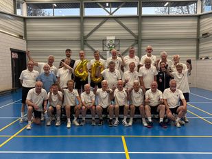 De mannen van de mannengym in Roosendaal (Foto: ZuidWest Update)