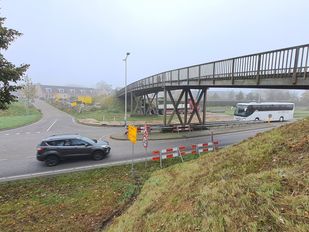 Andrej Sacharovbrug dicht Markiezaatsweg Bergen op Zoom