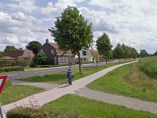 Fietspad Plantagebaan tussen Wouw en Wouwse Plantage