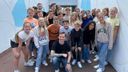 Leerlingen groep 8 pimpen fietstunnel in Zevenbergen