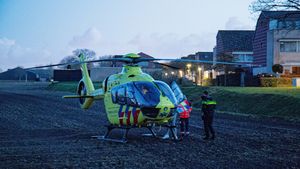 Grote inzet van hulpdiensten na medische noodsituatie in Hoogerheide
