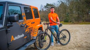 Nick van Zitteren fietstocht goede doel