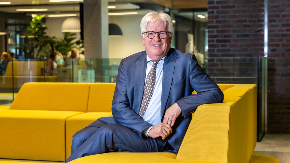 &#8216;Ik ben de vervanger, de invaller&#8217;, legt Erik van Merrienboer uit