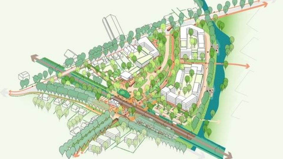Zevenbergen-Oost Stationshart