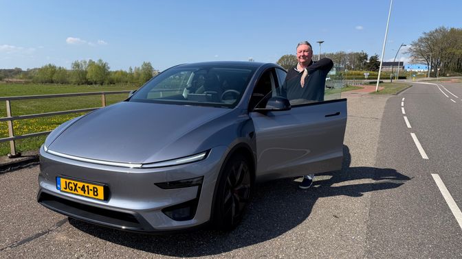 Pieter Wierckx uit Roosendaal is groot Tesla liefhebber.