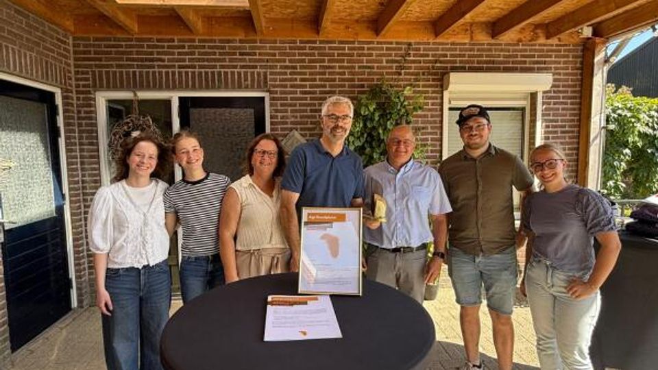 Dingeman Burgers krijgt Agrifoodpluim voor toekomst&shy;bestendige landbouw