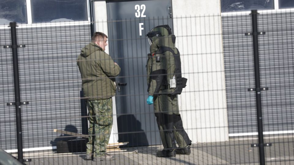 flitspoeder EOD Bergen op Zoom