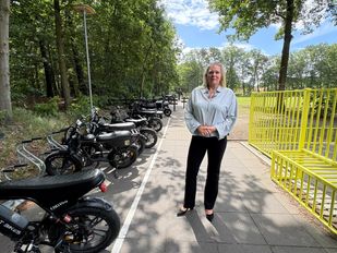 ZuidWestHoek College heeft eigen fatbikestalling: &#8216;We hebben hem al moeten uitbreiden&#8217;