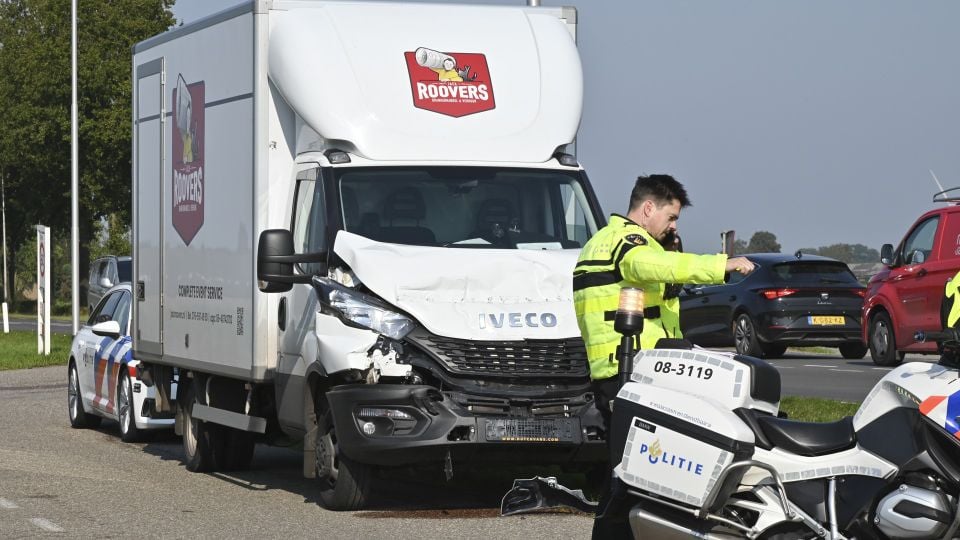 ongeval bakwagen Rijsbergen