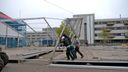Opbouw van ijsbaan in Roosendaal op Kadeplein gestart: &#8216;Grote opluchting&#8217;