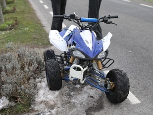 112 nieuws Dinteloord Brabant quad Dinteloord traumahelikopter ambulance politie