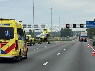 ongeluk botsing a16 snelweg file