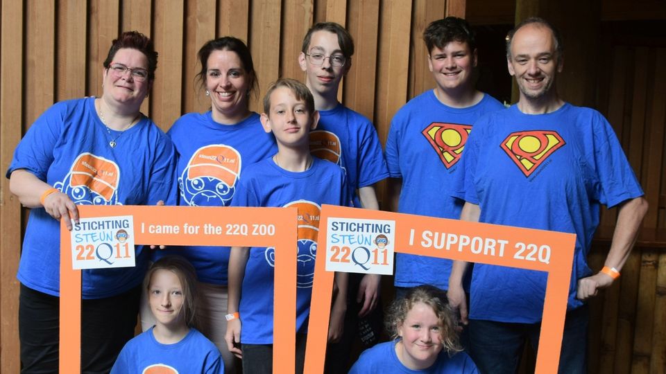 Team 22Q11 loopt Brabantse Wal marathon om geld op te halen voor 22q11.2 DupS syndroom