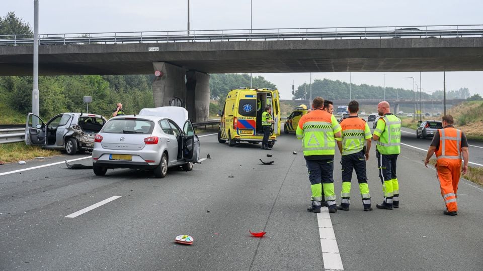 ongeluk snelweg Etten-Leur