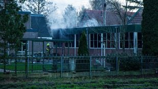 brand bijgebouw woning Welbergsedijk Steenbergen
