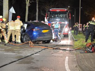 112 nieuws ongeluk auto botsing Etten-Leur rijsdijk