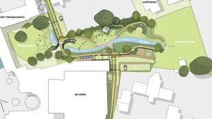Ontwerp van de nieuwe stadstuin