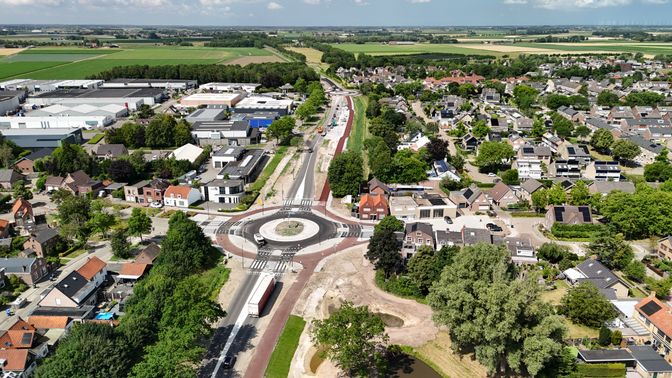 Kruislandseweg in Oud Gastel na maanden onderhoud weer open