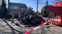 Viskraam op weekmarkt in Zundert volledig uitgebrand, eigenaar in shock