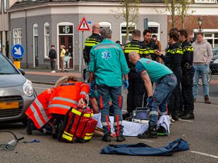 Traumahelikopter landt voor ernstig ongeval op de Noordsingel