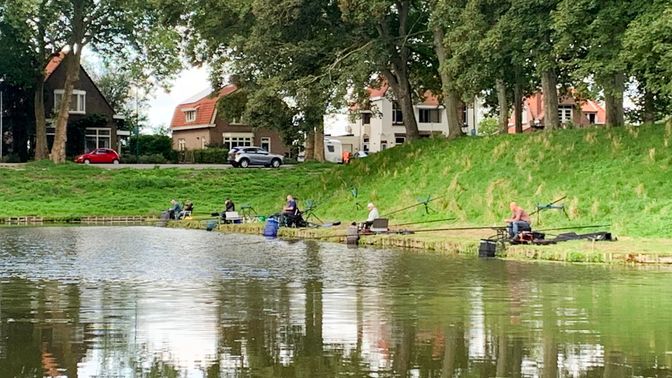 Foto van een viswedstrijd in Klundert | Foto: KHSV 't Wachtertje